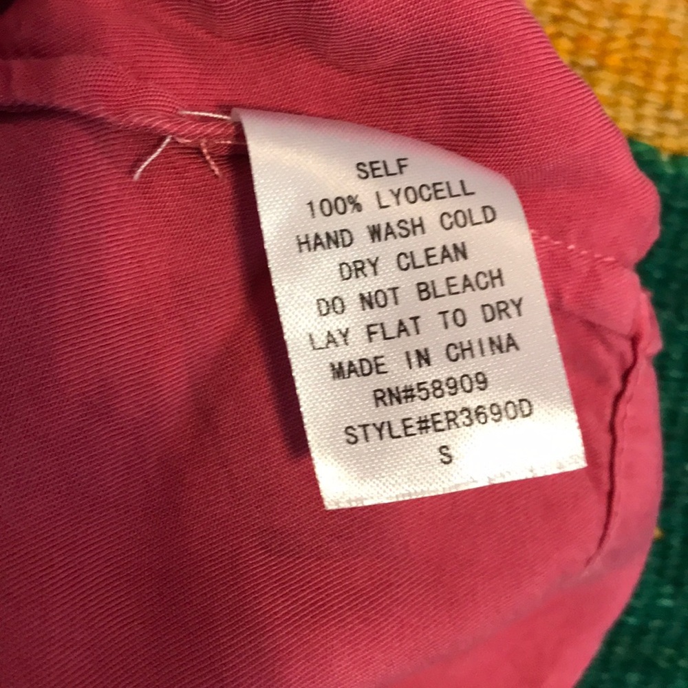 GB Gianni Bini Red / Coral Romper, S, GUC - Picture 9 of 9